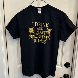 New Gildan Ultra Cotton Black T-Shirt